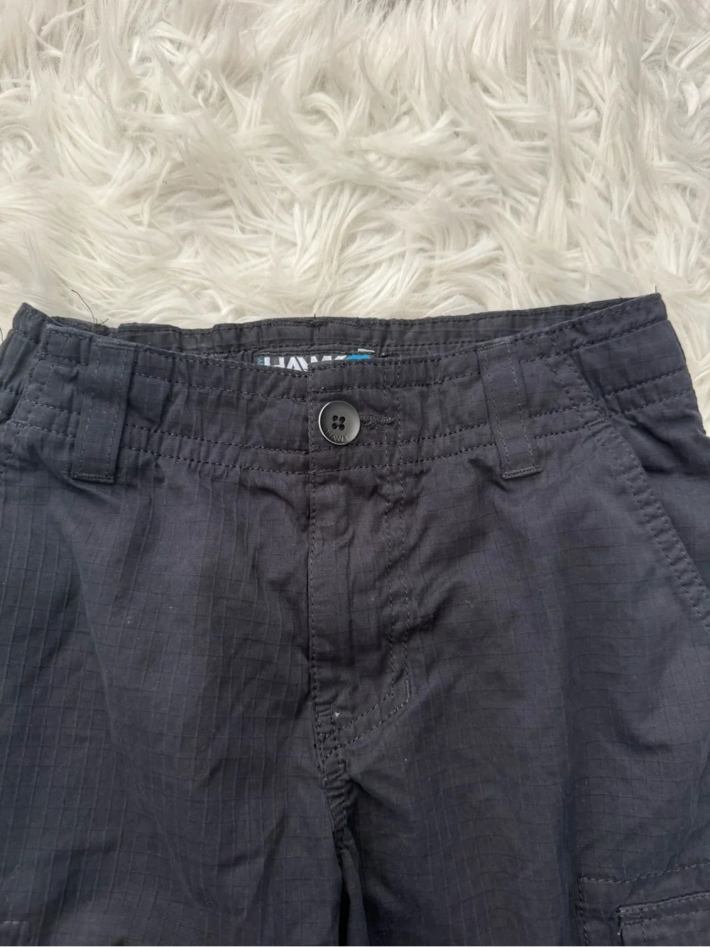 Kids Tony Hawk Black Shorts and Tea Teal Fish Pocket Tee